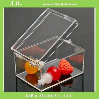Chine Poly Carbonate rectangle transparent gift box plastic transparent box with lid for packing fournisseur