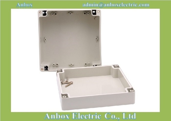 Chine 160x160x90mm waterproof high impact ABS project enclosures with brass inserts fournisseur