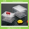 Poly Carbonate rectangle transparent gift box plastic transparent box with lid for packing fournisseur
