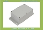 192x100x62mm IP65 grey colour din rail enclosure with flange fournisseur