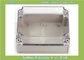 175*125*100mm ip66 clear distribution box weatherproof electrical enclosures fournisseur