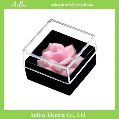 Chine Cheap price Poly Styrene PS material high transparent clear plastic storage box with cover fournisseur
