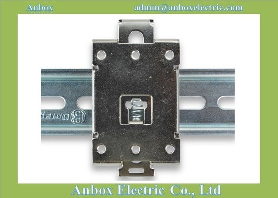 Chine 35mm DIN rail bracket snaps SRR electrical installation heat sink DIN Rail Mounting plates fournisseur