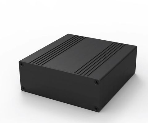 Chine 106*40*110mm Brushed Black Aluminium Heatsink Case Pour Largeur100mm Boîte de projet PCB fournisseur
