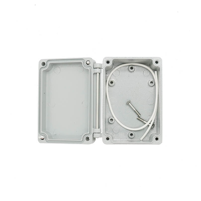 Chine 100x68x50mm Metal Aluminum Junction Box Waterproof with Hinge Manufacturer fournisseur