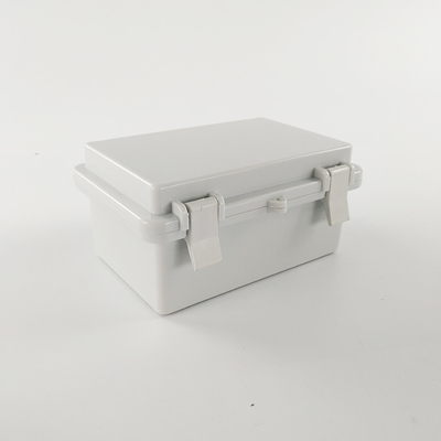 Chine 150x100x70 ABS Plastic Dustproof Waterproof IP65 Junction Box Hinged Shell Universal Electrical Project Enclosure Gray fournisseur