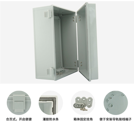 Chine 400x300x180mm IP65 Large Hinged Electrical Enclosures | IP66 Enclosure Boxes fournisseur