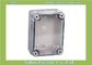 110*80*45mm ip66 water proof plastic box plastic clear enclosure fournisseur