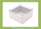 192*188*100mm ip65 Plastic Project Enclosure - Weatherproof with Clear Top fournisseur