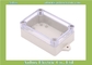 100*68*40mm IP65 electrical clear wall mount electronic design case fournisseur