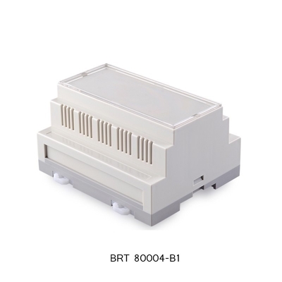 106*87*60mm Abs Ul 94 V0 Diy Plc Din Rail Enclosure pour projet électronique fournisseur