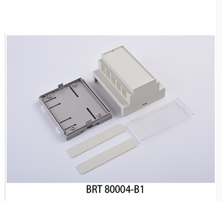 106*87*60mm Abs Ul 94 V0 Diy Plc Din Rail Enclosure pour projet électronique fournisseur