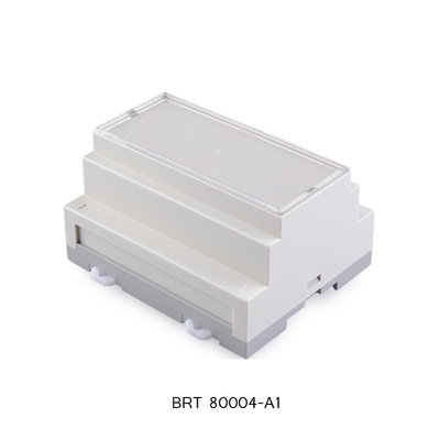 106*87*60mm Abs Ul 94 V0 Diy Plc Din Rail Enclosure pour projet électronique fournisseur