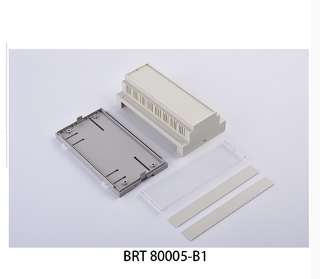158*87*60mm Encastrement de rails en plastique pour le projet ABS PCB fournisseur
