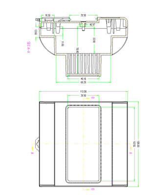 Boîte de commande de boîtier de réglage de l'instrument pour l'industrie fournisseur