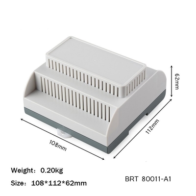108*112*62mm PLC Box Din Rail Montage du boîtier avec UL94 V0 résistant au feu fournisseur