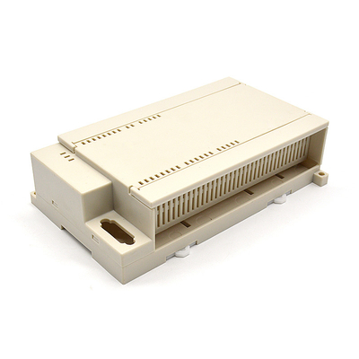 En plastique noir PLC Din Rail Enclosures 179*100*48mm Pour le relais PCB électronique du logement fournisseur