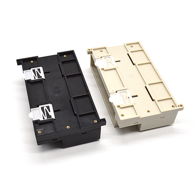 En plastique noir PLC Din Rail Enclosures 179*100*48mm Pour le relais PCB électronique du logement fournisseur