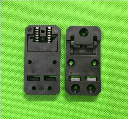 Largeur à ressort de la parenthèse DIN35 DRC-232 35mm de vacarme de rail de support en plastique de support fournisseur