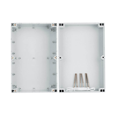Boîte d'emballage en plastique imperméable à l'eau de 240x160x120 mm pour équipement fournisseur