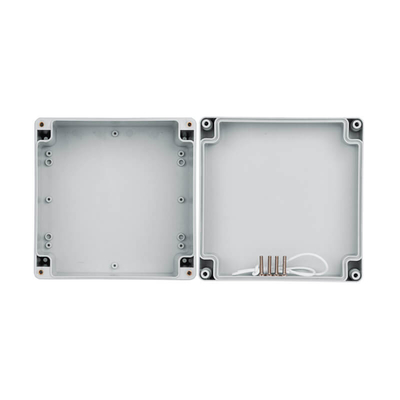 380g 160x160x90mm Abs Projet de boîtier avec inserts en laiton fournisseur