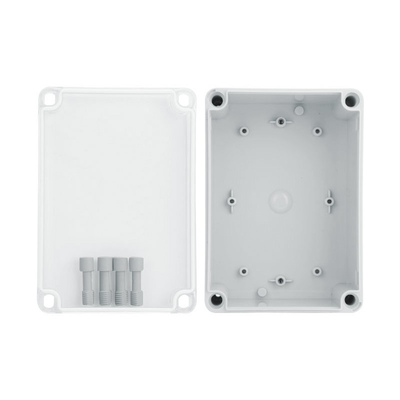 Couvercle clair, base noire, vis en plastique IP66 boîte de jointure étanche en plastique 170*120*100 mm fournisseur