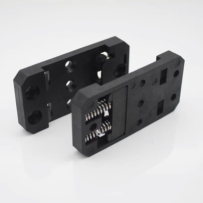 A-35-1 PA66 Guide rail boucle de plaque de circuit imprimé simple support de montage DIN Rail montage PCB porte-PCB support fournisseur