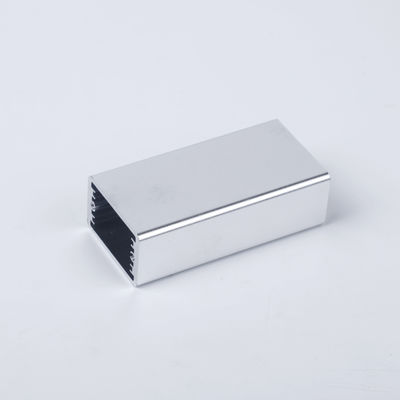Boîte en aluminium légère largeur 40 mm hauteur 25 mm longueur 80 mm en argent anodisé pour projet bricolage fournisseur