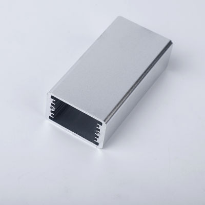 Boîte en aluminium légère largeur 40 mm hauteur 25 mm longueur 80 mm en argent anodisé pour projet bricolage fournisseur