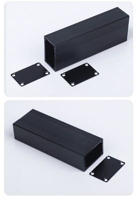 Casse en aluminium personnalisable résistant à la chaleur pour carte de circuit imprimé 40*25*80/110mm en stock fournisseur