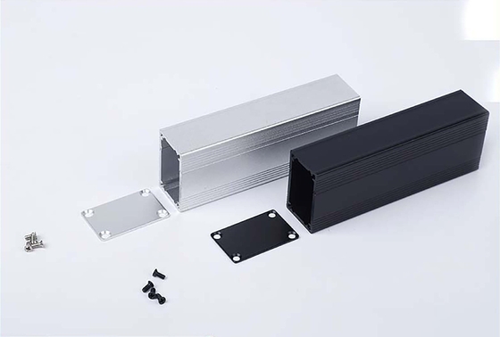Casse en aluminium personnalisable résistant à la chaleur pour carte de circuit imprimé 40*25*80/110mm en stock fournisseur