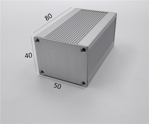 50*40*60mm boîtier en aluminium métallique noir et gris anodisé rentable pour la boîte de projet fournisseur