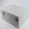 460x350x165mm IP65 ABS enclosure with hinged cover and snap latch fournisseur
