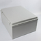 460x350x165mm IP65 ABS enclosure with hinged cover and snap latch fournisseur